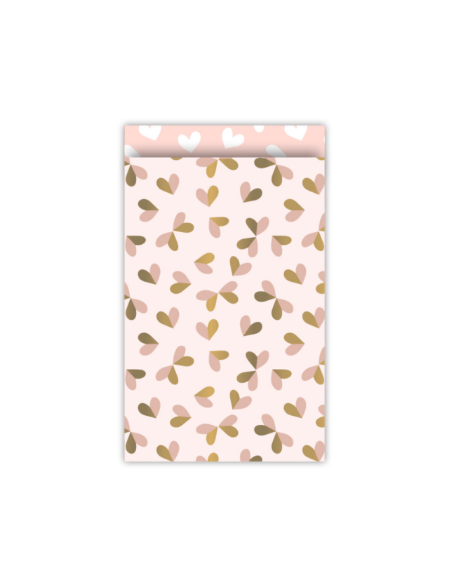 Cadeau zakjes vlinders roze S | per 5 stuks