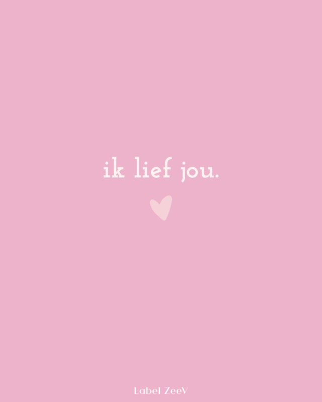 A6 wenskaart | ik lief jou